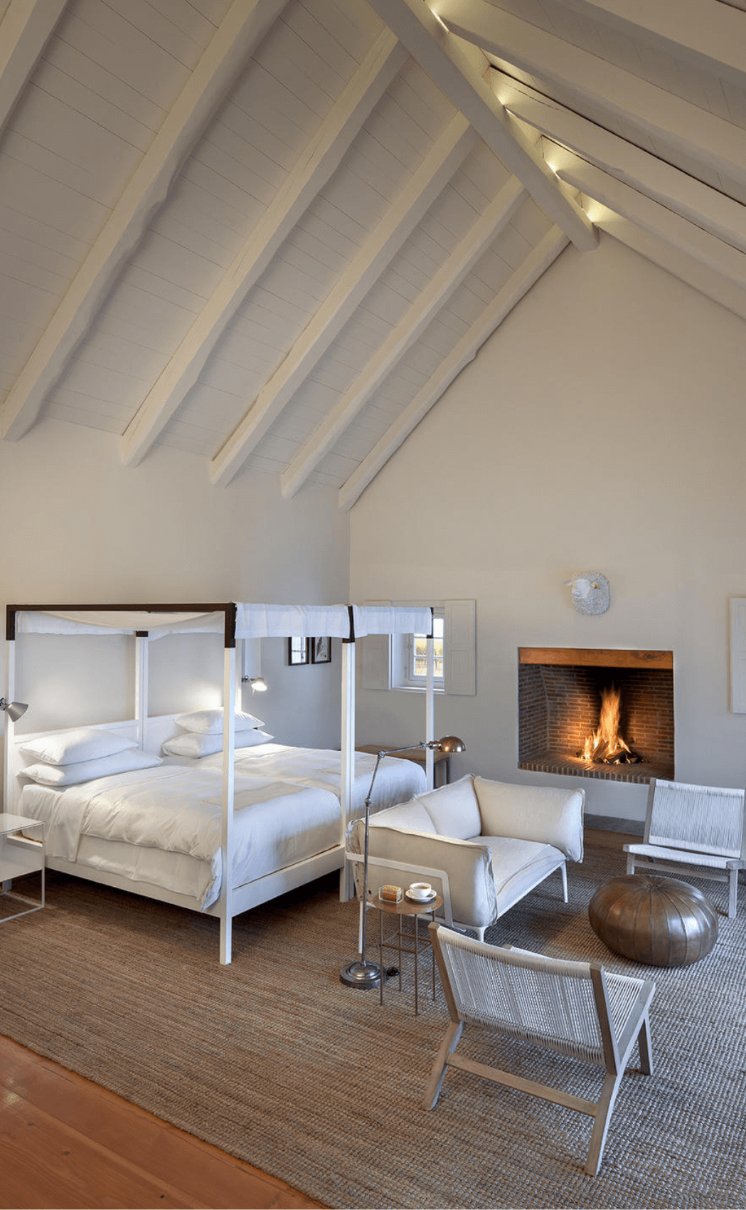 A bedroom at Babylonstoren