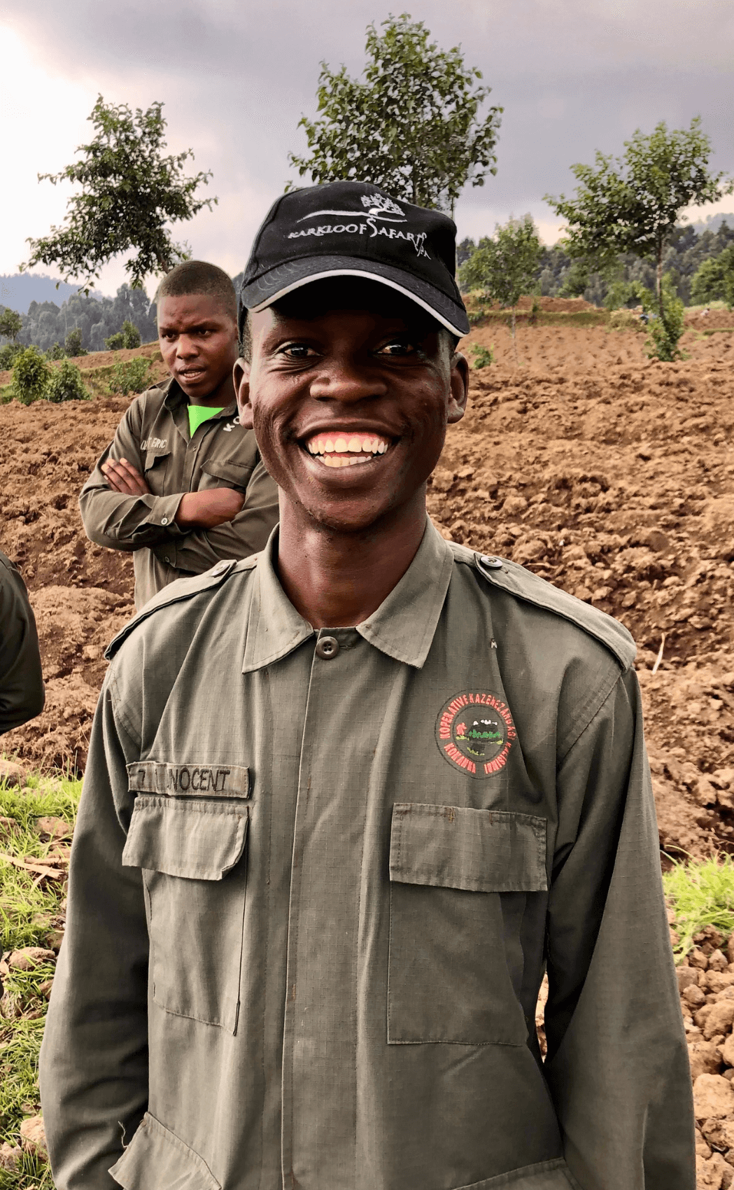 A safari guide in Rwanda