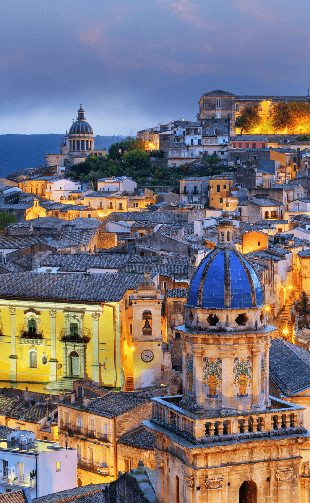 Sicily-Ragusa-Ibla Ragusa Ibla in Sicily