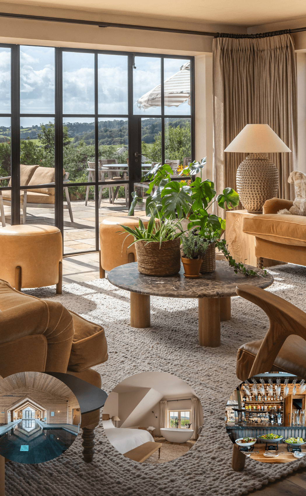 Interiors at Louma Country Hotel, Dorset