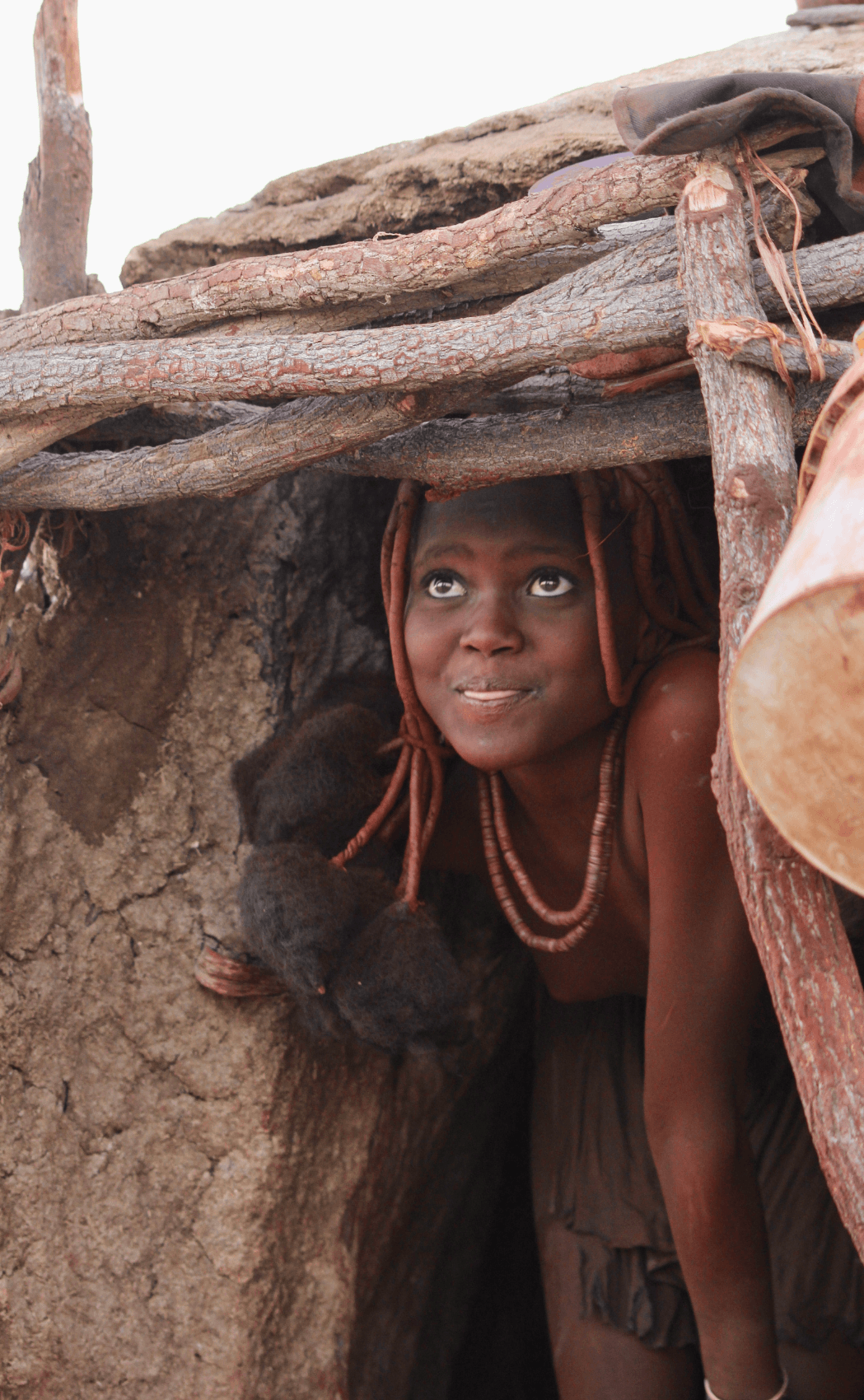 A girl from the Himba Community