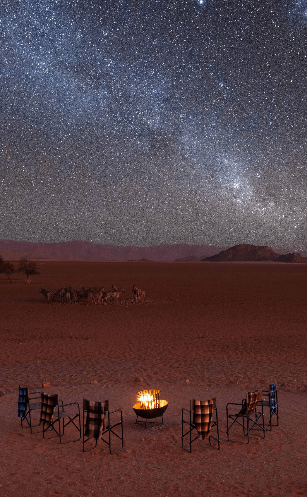 Stargazing in Kewsi Dunes, Namibia